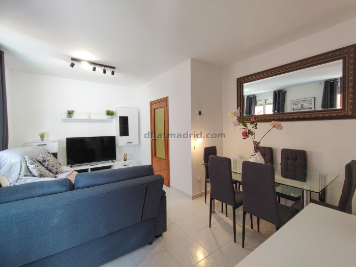 Bright Apartment in Tetuan of 2 Bedrooms #1977 in Madrid